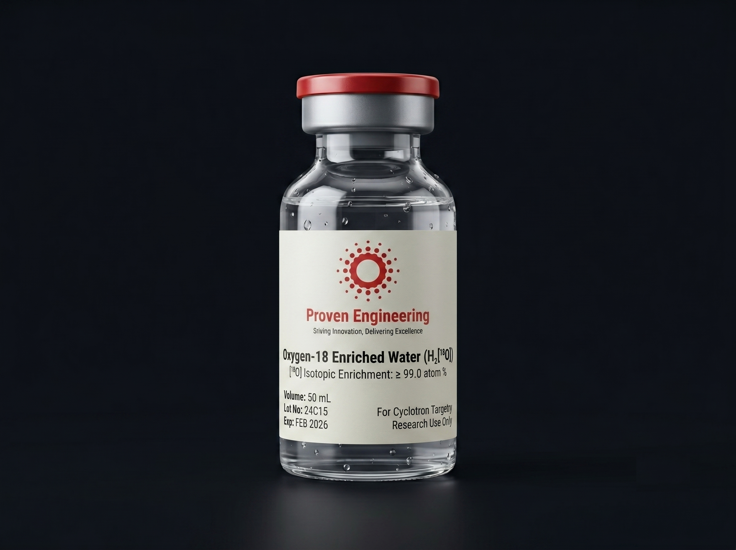 O-18 Enriched Water — Cyclotron Grade